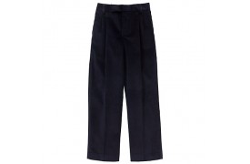 Boys' Corduroy Navy Pull-on Trousers